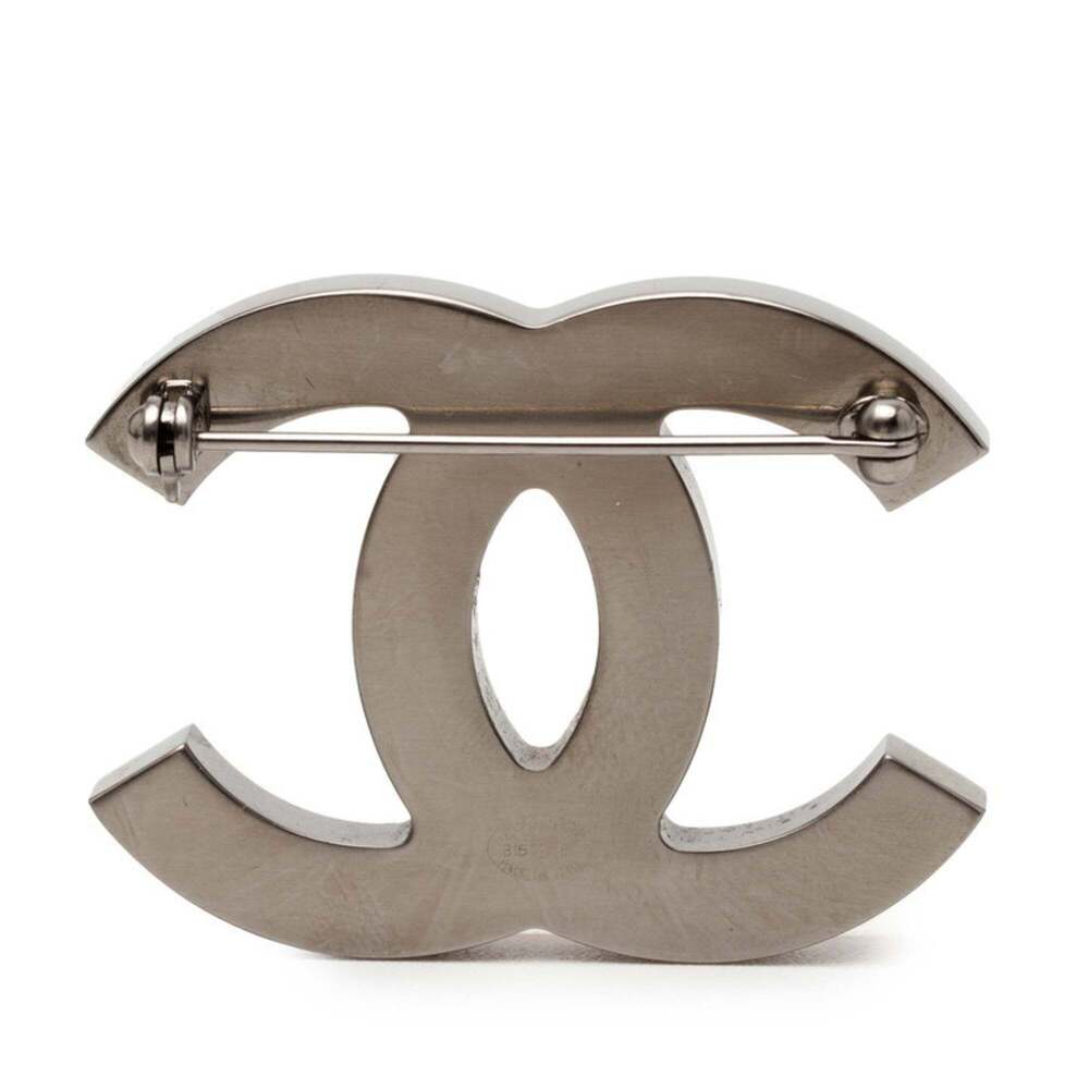 CHANEL Orange Logo Brooch - Picture 2 of 3